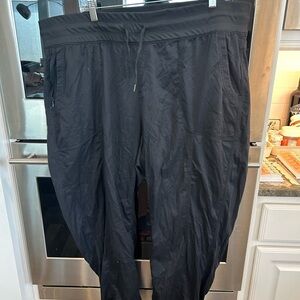 The North Face Charcoal Joggers, W 3x, have wear/piling but GUC
